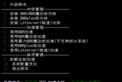 BBR+BBR魔改+Lotsever(锐速)一键脚本 for Centos/Debian/Ubuntu